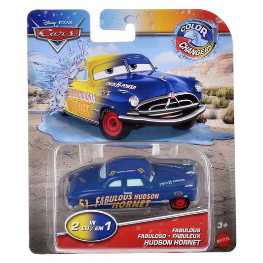 Mattel Disney Pixar Cars Color Changers Fabulous Hudson Hornet