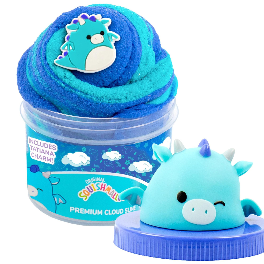 Squishmallows - Tatiana The Dragon Premium Nube Azul