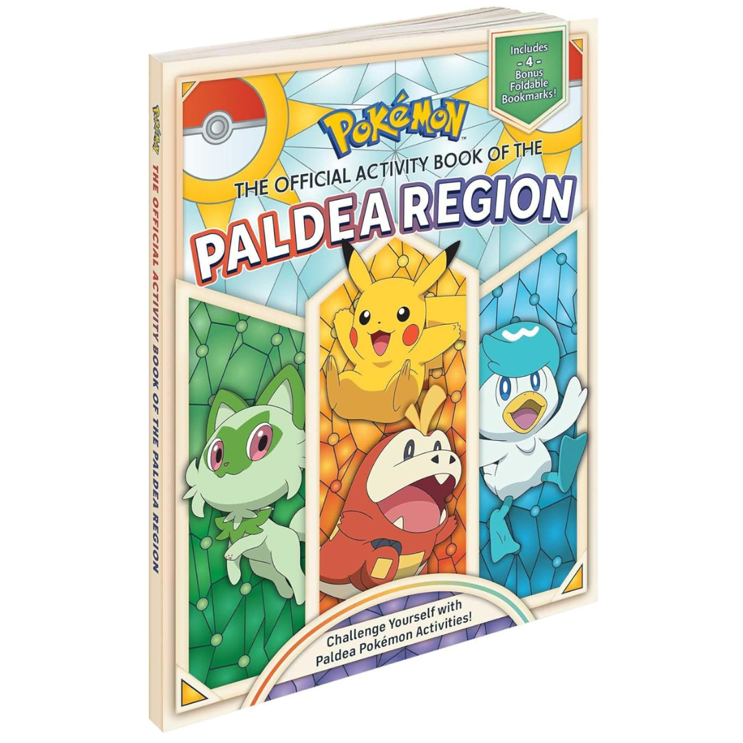 Libro de Actividades - Pokémon The Official Activity Book of the Paldea Region