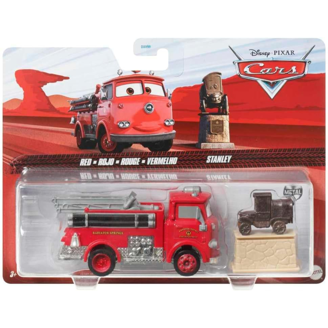 Disney Pixar Cars - Red & Stanley Diecast Car 2-Pack