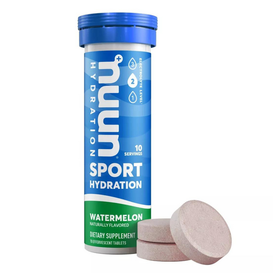 NUUN Sport Hydration - 10 Tabletas de electrolito (Watermelon)