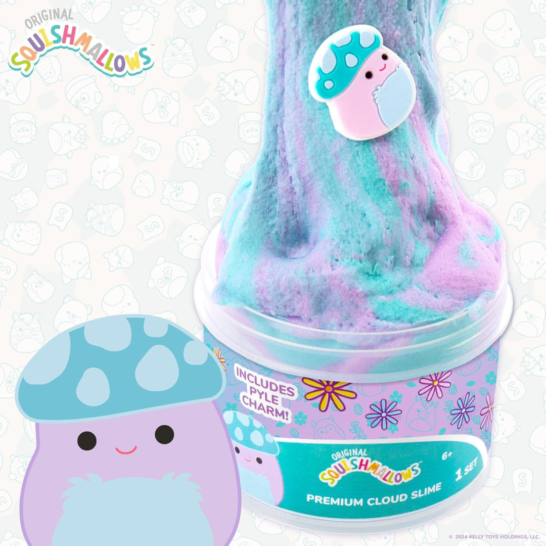 Squishmallows - Slime Pyle The Mushroom Premium Nube Uva