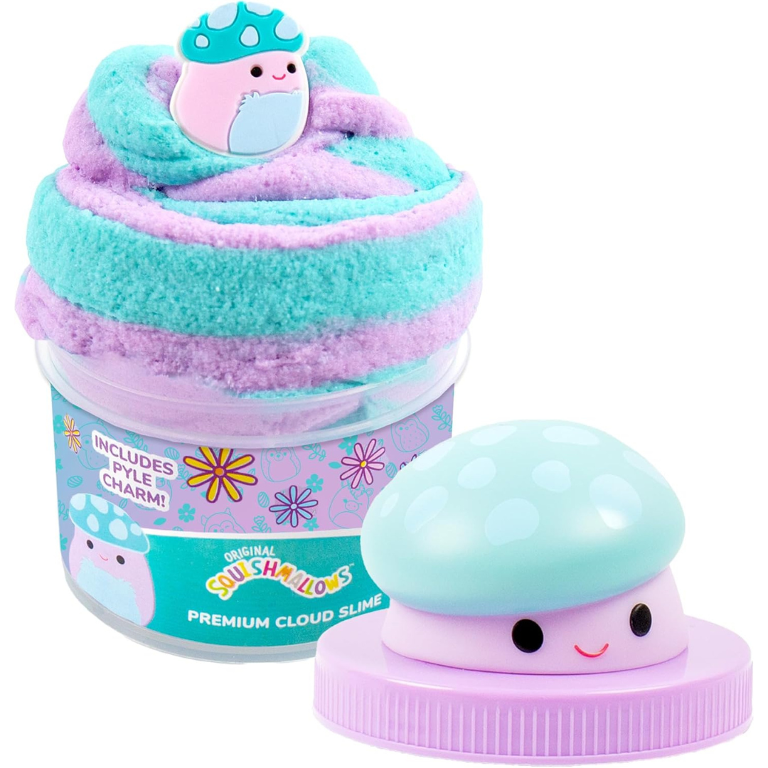 Squishmallows - Slime Pyle The Mushroom Premium Nube Uva