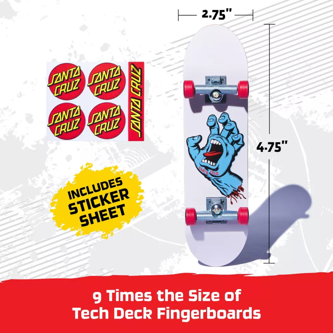 Tech Deck Handboard - Santa Cruz