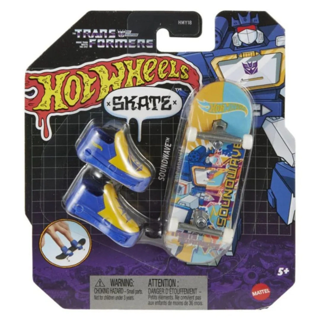 Patineta Hot Wheels - Transformadores Soundwave