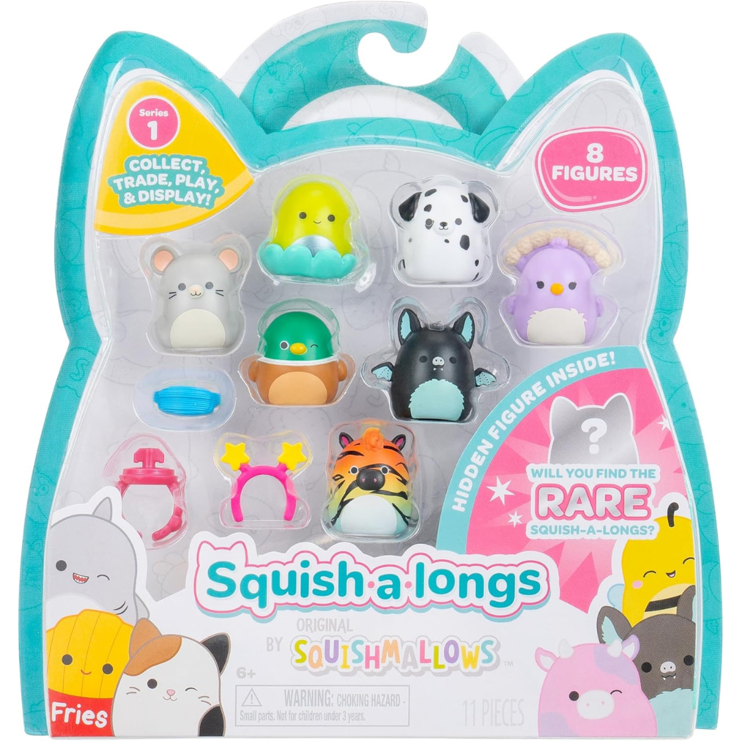 Squishmallows - Squish-a-longs nuevo tamaño de 1 pulgada Serie 1