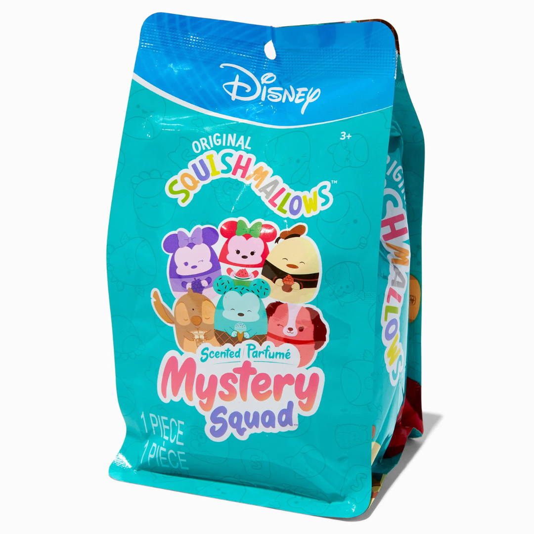 Peluche Squishmallows Disney Original Misterioso de 5 pulgadas con fragancia