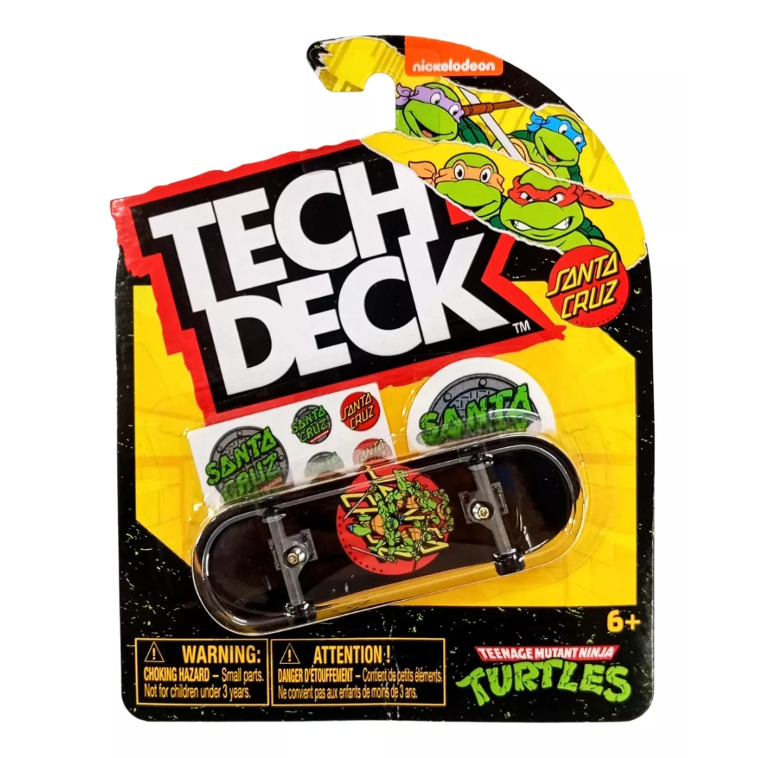 Patineta Tech Deck - Santa Cruz Teenage Mutant Ninja Turtles