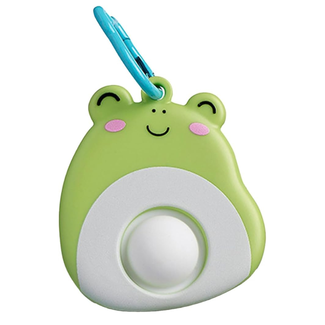 Squishmallows Mega Pop Fidget Bag Clip en llaveros - Wendy The Frog