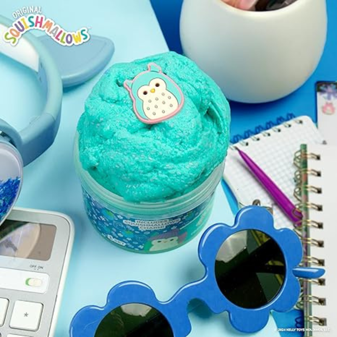 Squishmallows - Premium Scented Slime Blue Raspberry