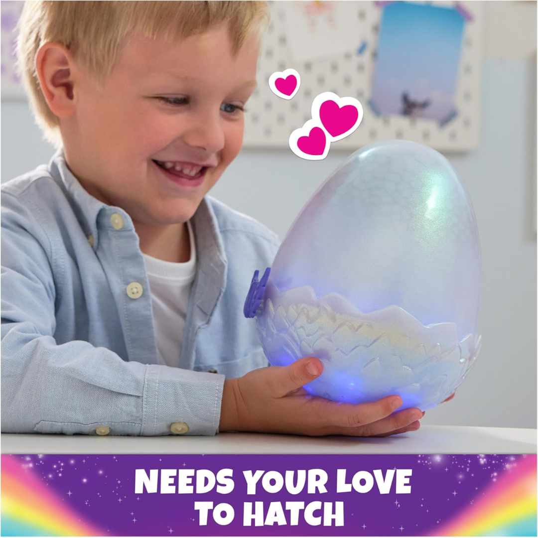 Hatchimals Alive Mystery Hatch Interactive Draggle with Mist, Lights & Sounds