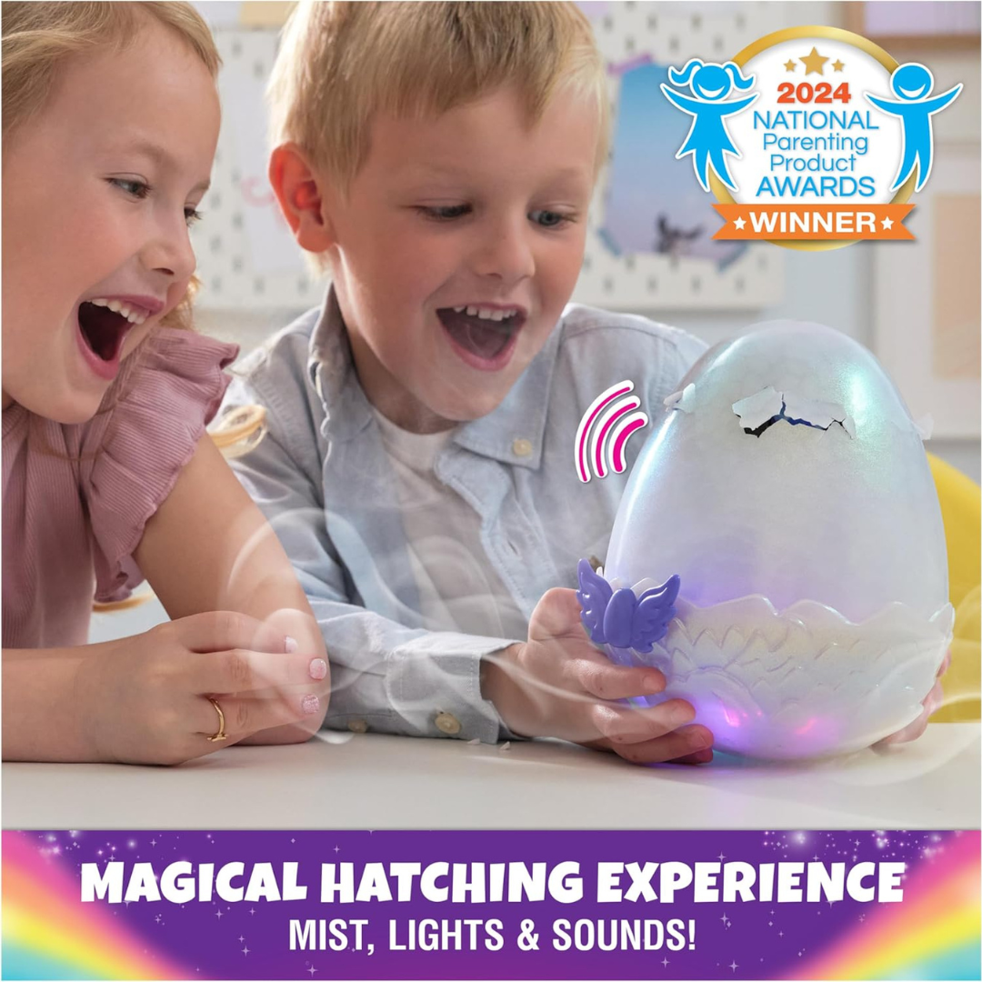 Hatchimals Alive Mystery Hatch Interactive Draggle with Mist, Lights & Sounds