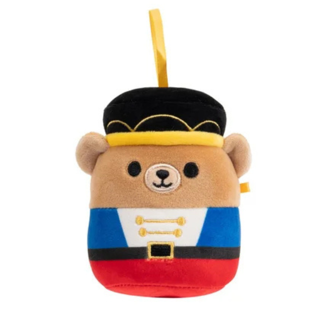 Peluche Squishmallows 4 " - Braven the Nutcracker Bear