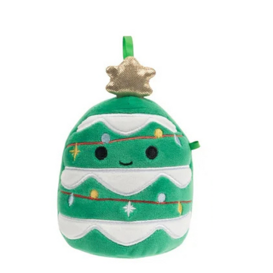 Peluche Squishmallows 4 " - Johann The Xmas Tree