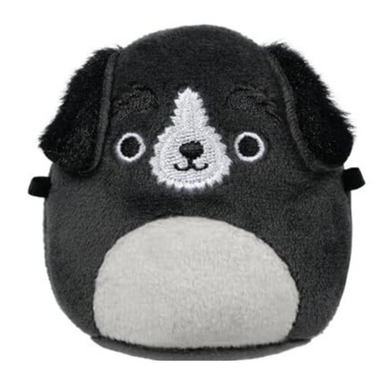 Squishmallows Micromallows 2.5" - Paulie Black Dog