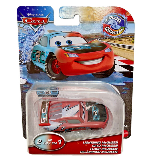Mattel Disney Pixar Cars Color Changers Lightning McQueen GRC