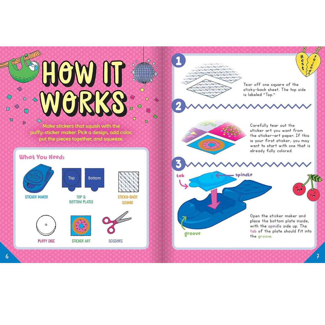 Klutz - Haz tus propias Puffy Stickers