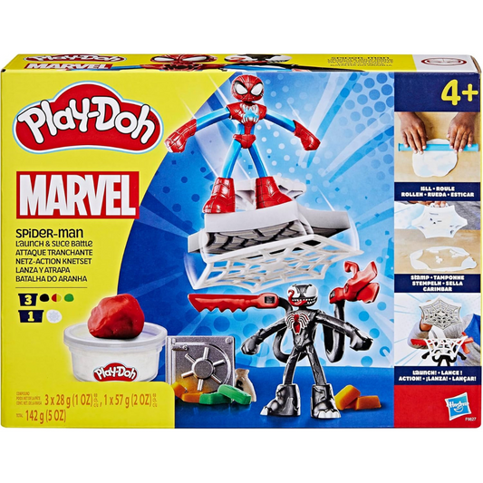 Play-Doh Marvel Spider-Man Launch & Slice Battle Playset