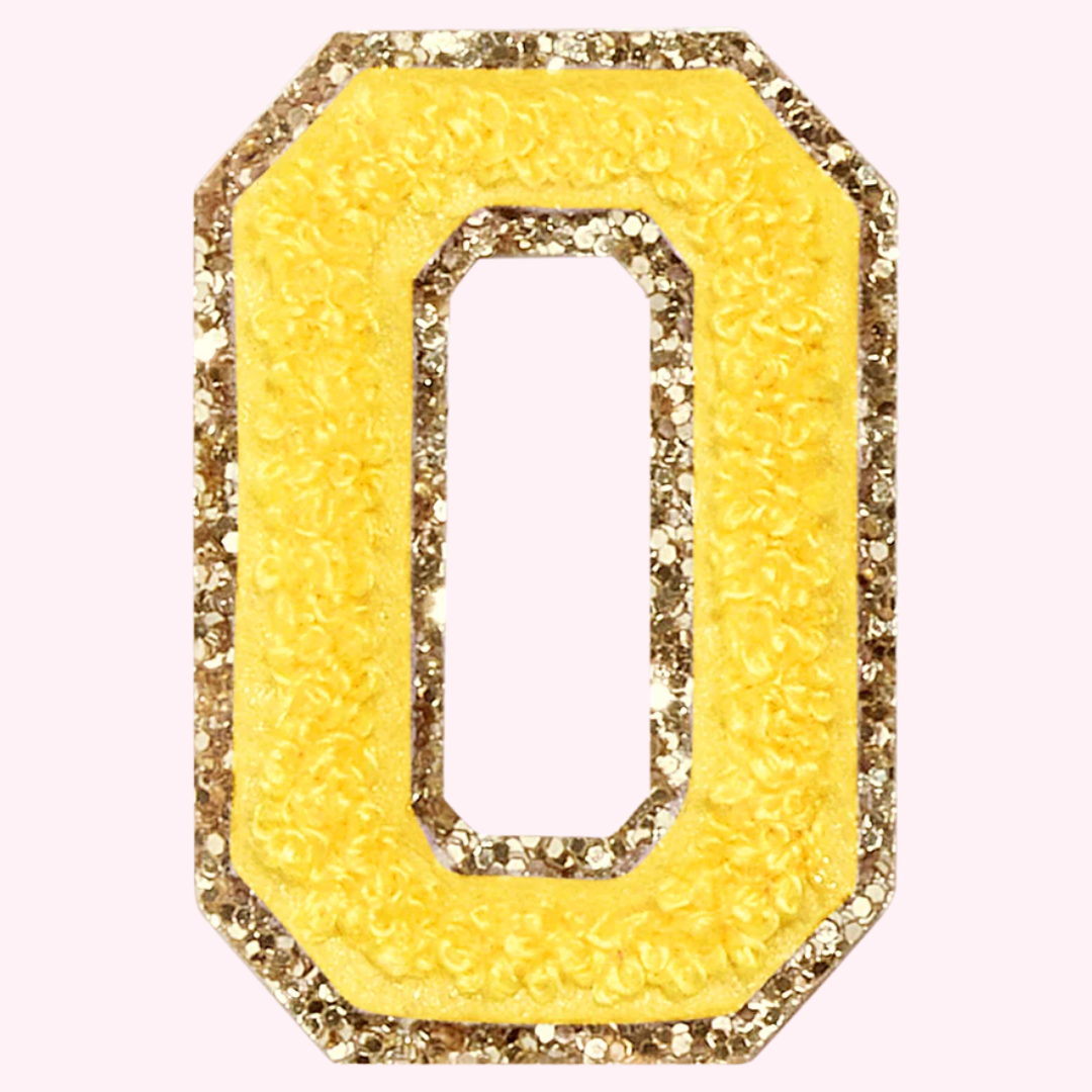 Letra O - Amarillo