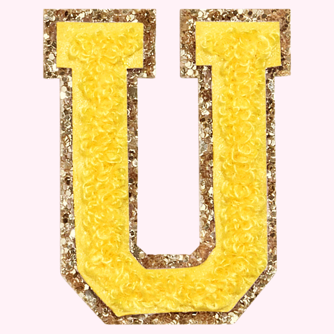 Letra U - Amarillo