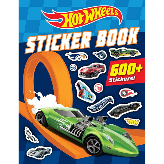 Libro de Sticker - Hot Wheels Sticker Book