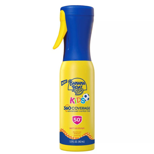 Bloqueador - Banana Boat Kids 360 Coverage Advanced Control Mist Sunscreen Sprayer - SPF 50 - 5.5 fl oz