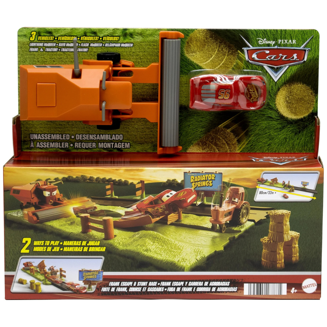 Disney Pixar Cars Frank Escape and Stunt Race Playset