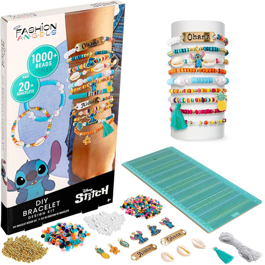 Fashion Angels - Kit de fabricación de pulseras Disney Stitch