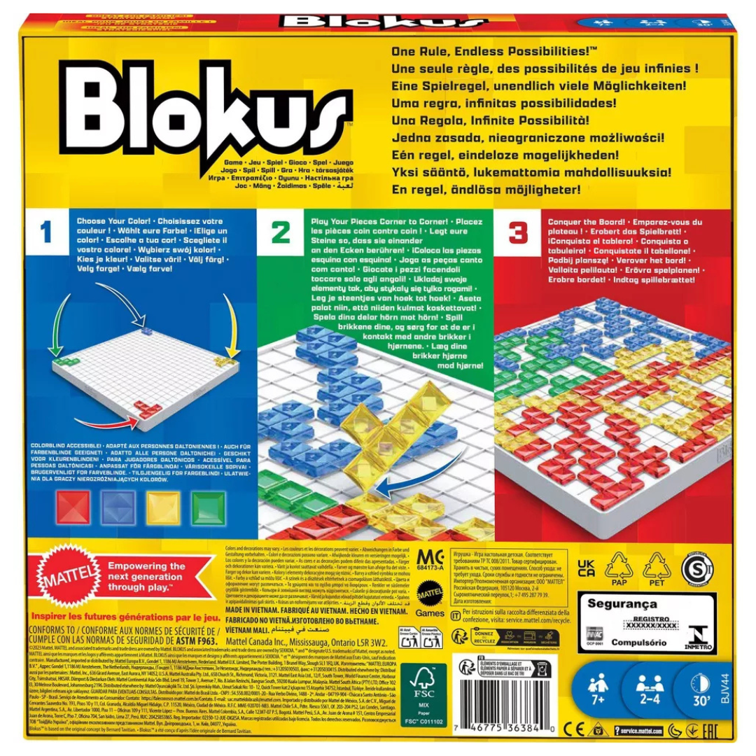 Juego de Mesa Clásico - Blokus
