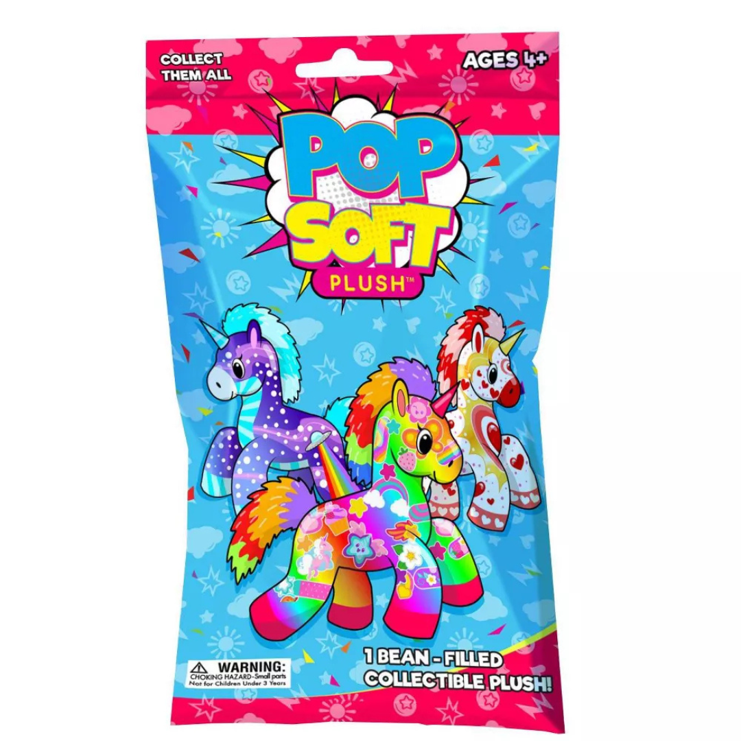 Peluche Pop Art Soft Mystery Mini Unicorns