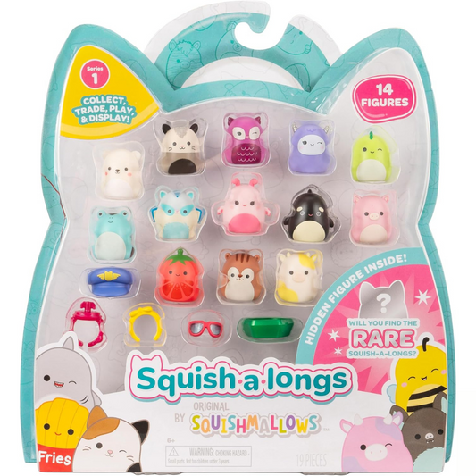 Squishmallows - Squish-a-longs Mini-Squish de 1 pulgada (Serie 1)