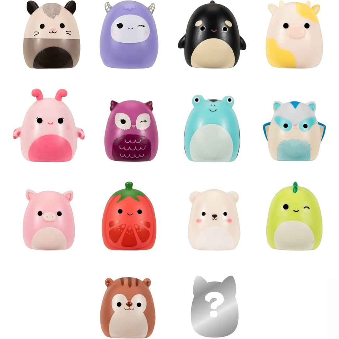 Squishmallows - Squish-a-longs Mini-Squish de 1 pulgada (Serie 1)