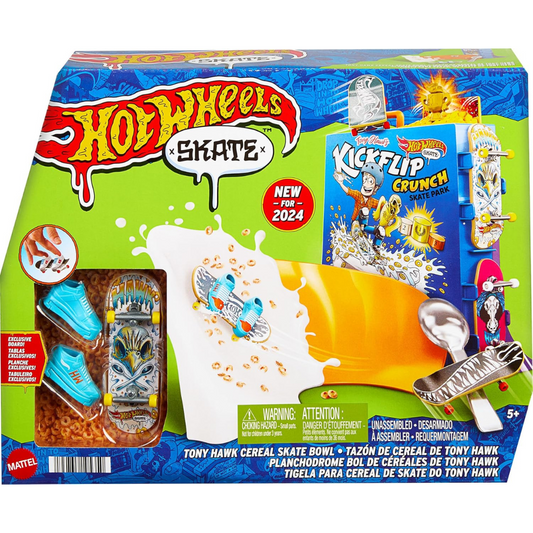 Patineta Hot Wheels Tony Hawk - Tazón de Cereal