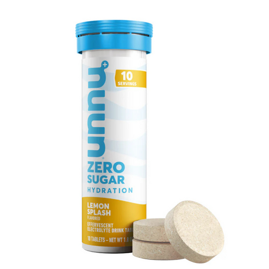 NUUN Zero Sugar Hydration Tablets - 10 Tabletas de electrolito (Lemon Splash)