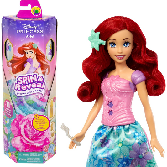 Muñeca Disney Princess - Spin & Reveal Ariel