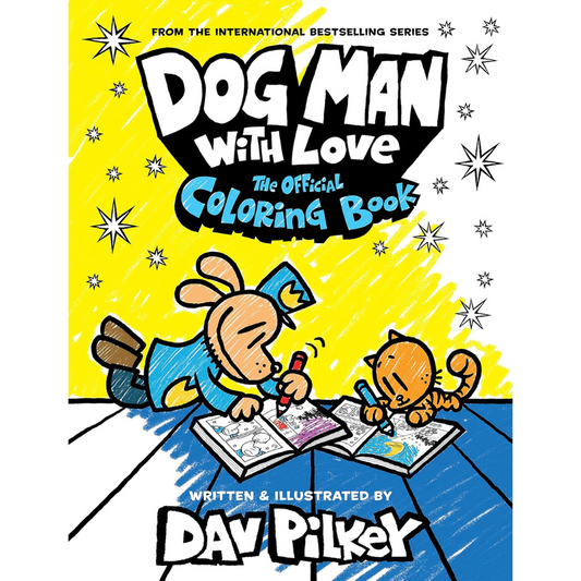 Libro para Colorear - Dog Man with Love: The Official Coloring Book