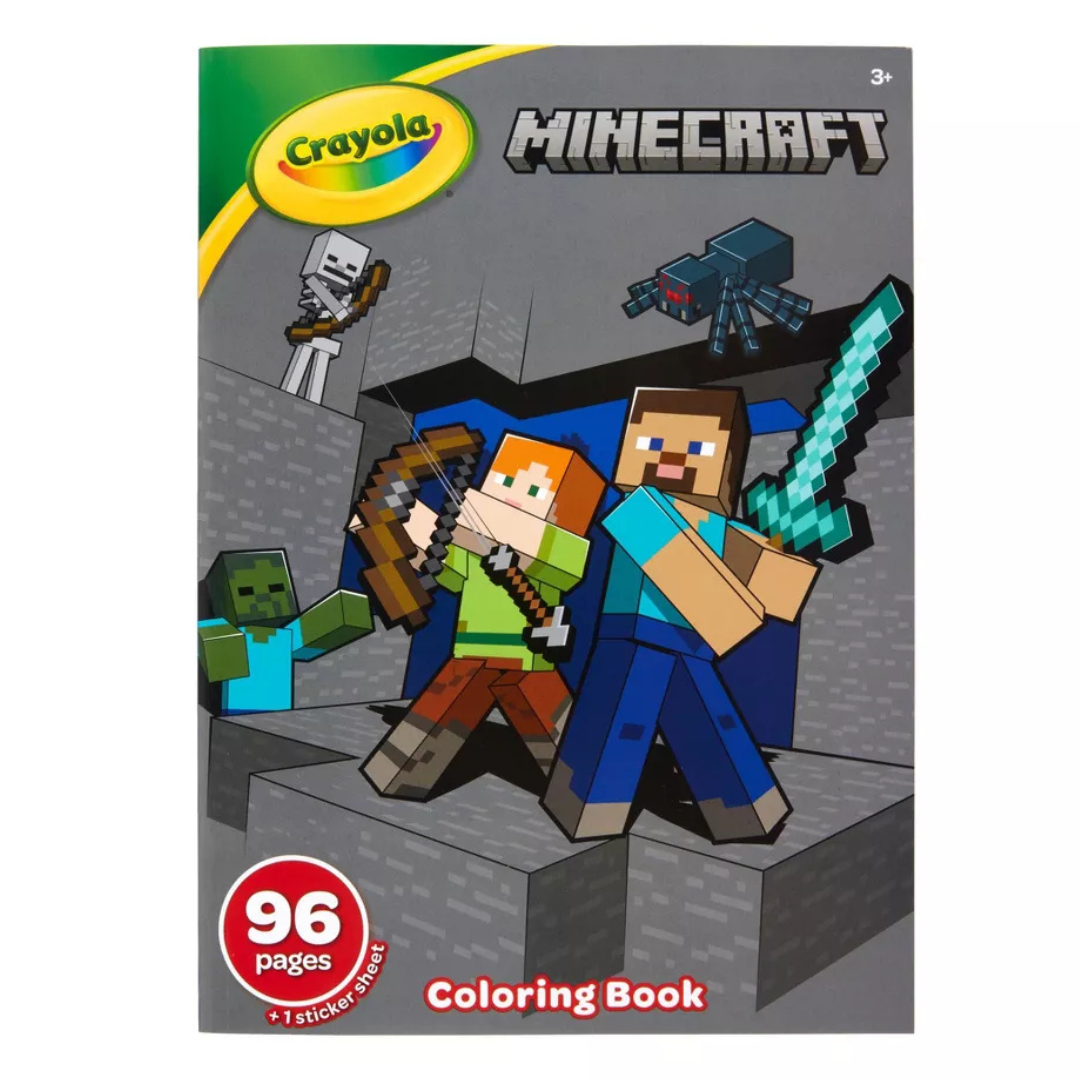 Libro para colorear - Minecraft