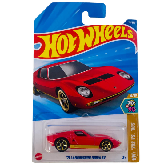 Hot Wheels - 71´ Lamborghini Miura SV