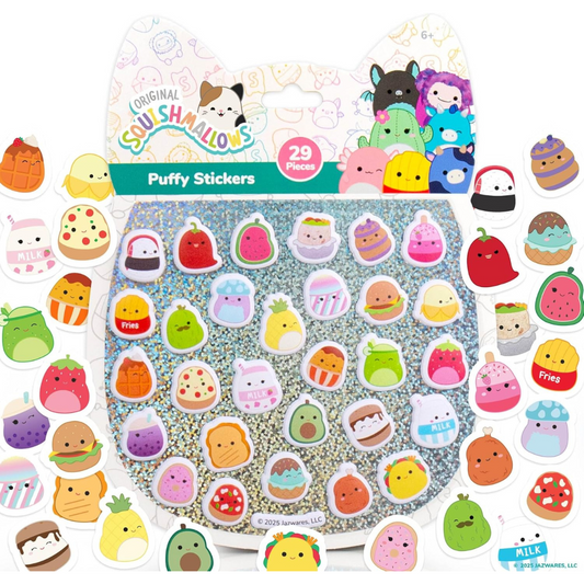 Squishmallows - Puffy Stickers (29 stickers)