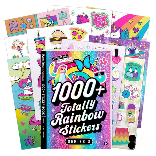 Fashion Angels - 1,000+ Totally Rainbow Sticker Book