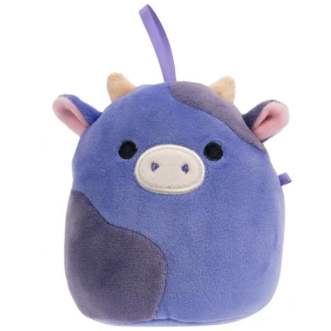 Peluche Squishmallows 4 " - Ingred the Purple Cow