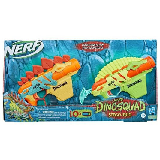 Lanzador Nerf DinoSquad Stego-Duo