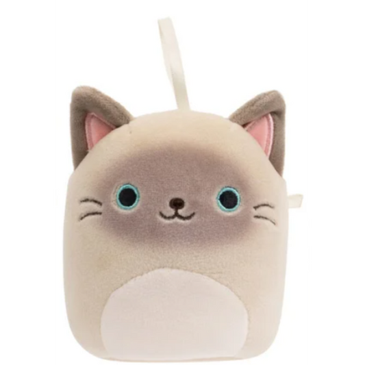 Peluche Squishmallows 4 " - Felton The Siamese Cat