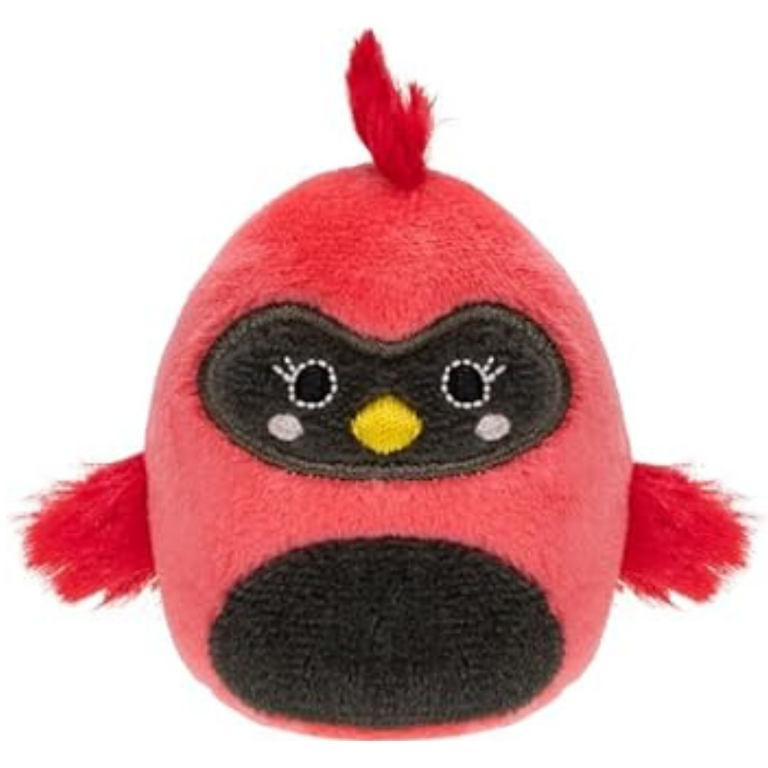 Squishville By Squishmallows 2" - Cazlan The Cardinal