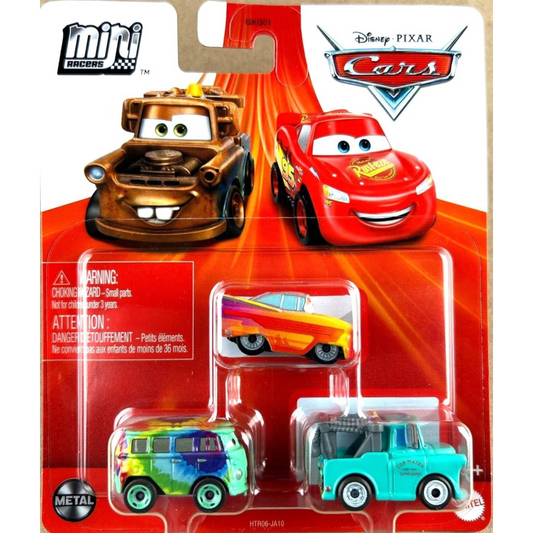 Disney/Pixar Cars Mini Racers - Brand New Mater, Fillmore & Radiator Springs Ramone