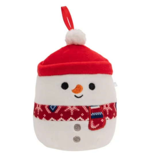 Peluche Squishmallows 4 " - Manny The Snowman