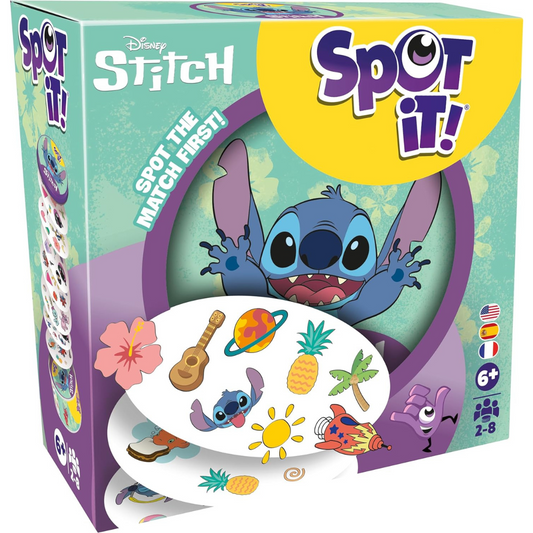 Juego de mesa - Spot It! Disney Stitch