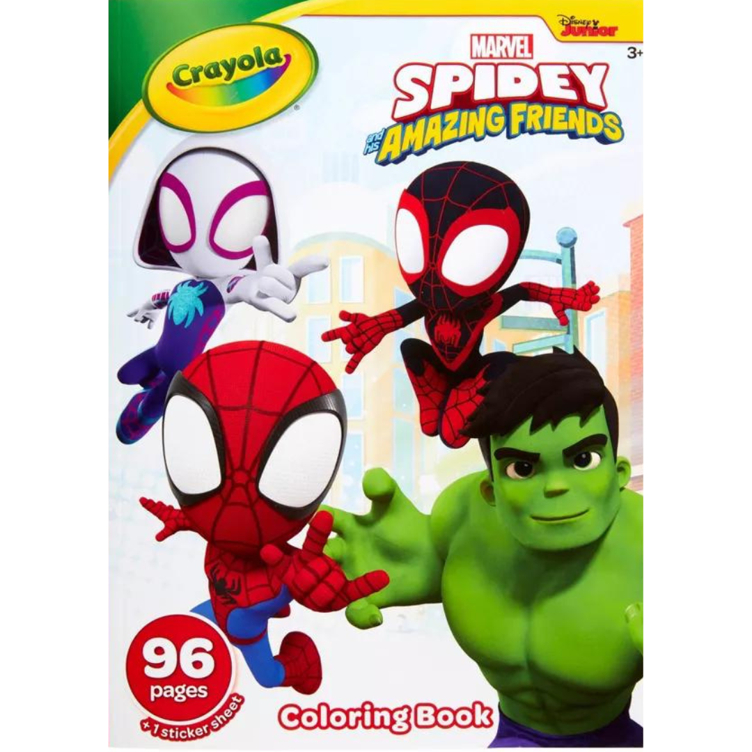 Libro para colorear - Spidey and His Amazing Friends