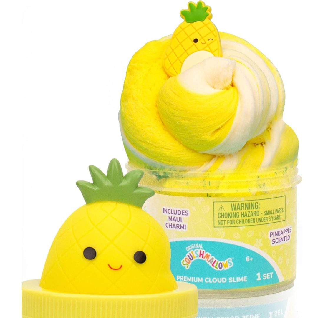 Squishmallows - Slime Maui The Pineapple Premium Nube Amarilla