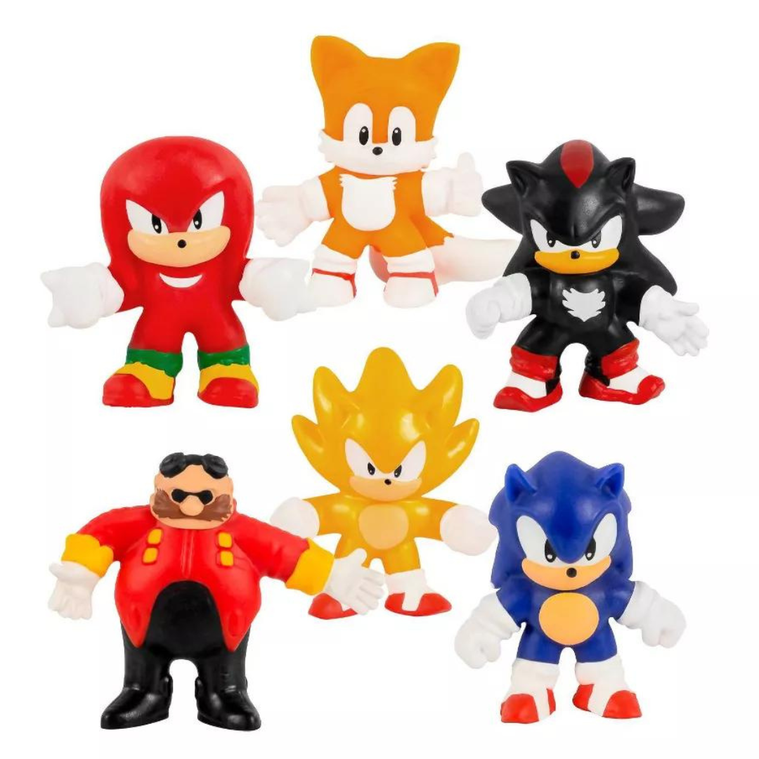 Heroes of Goo Jit Zu Mini Pack Stretchy - Sonic the Hedgehog Set 6pk